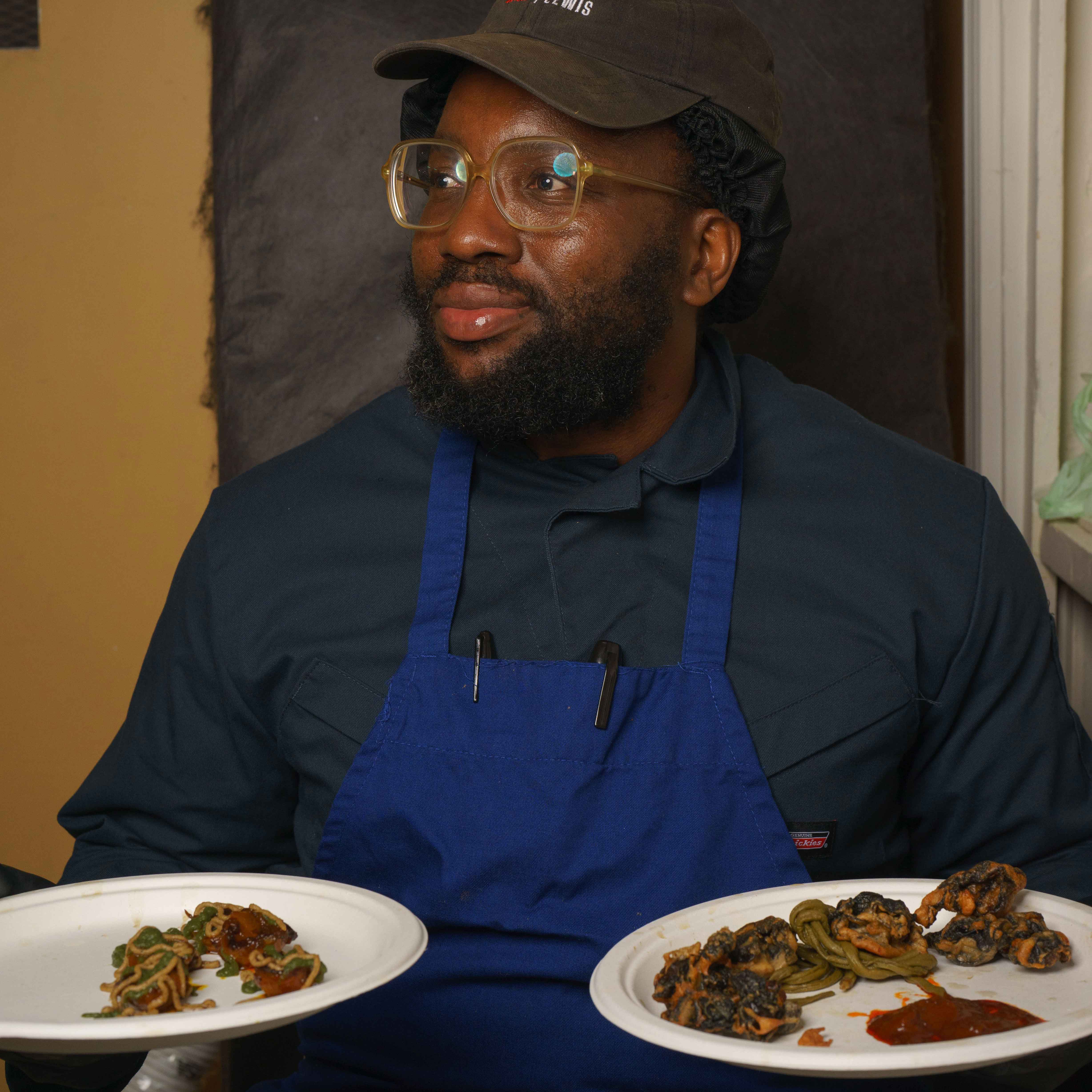 Tunde Wey, 2024 Duncanson Artist-in-Residence. Photo Provided by Jonathan Peterson