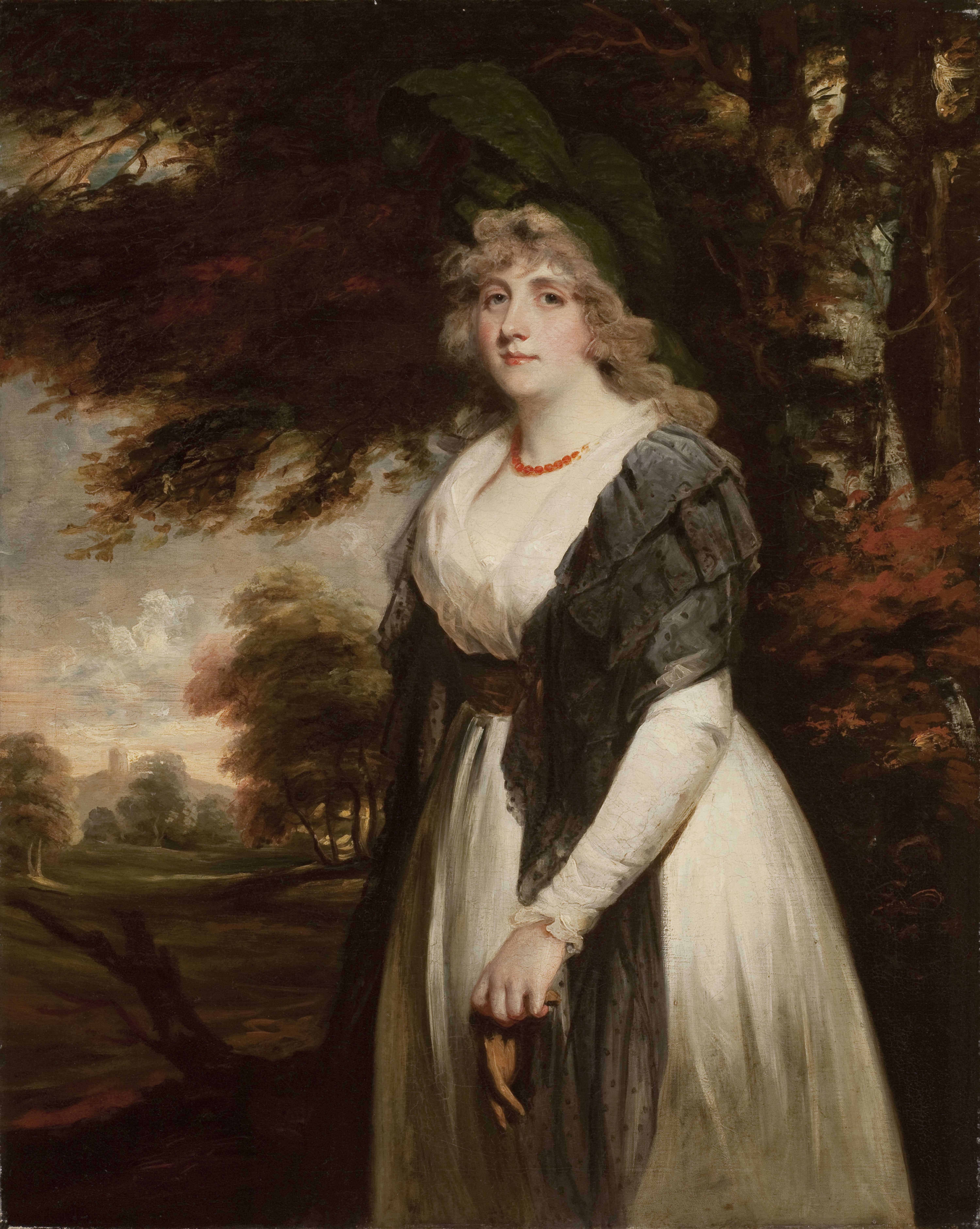 John Hoppner (English, 1758–1810), "Elizabeth James Parkyns" (1767–1797), 1794, oil on canvas. Taft Museum of Art, 1931.470