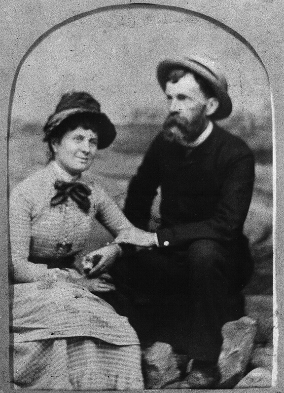 Charles Phelps Taft and Anna Sinton Taft, about 1880; original photograph in the collection of the William Howard Taft National Historic Site (United States National Park Service)