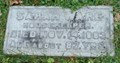 Sarah Ware’s gravestone in Spring Grove Cemetery. 
