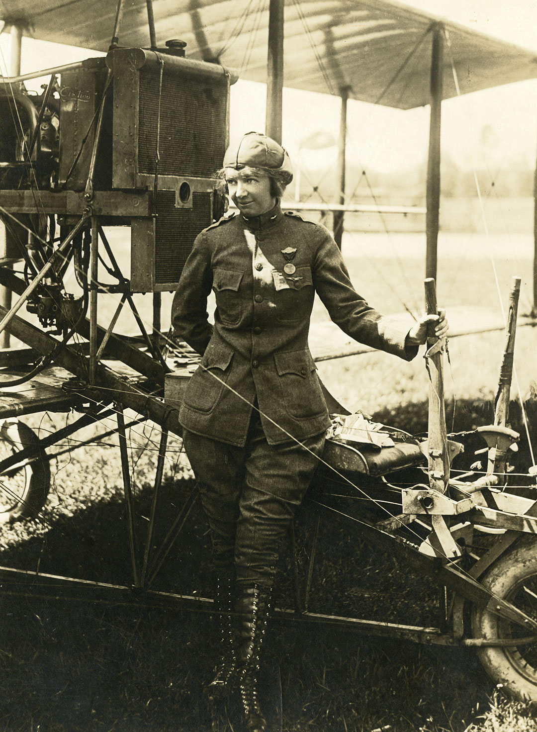 Figure 3. Ruth Law in Military Uniform, 1917. National Air and Space Museum Archives, Smithsonian Institution, NASM A-5532